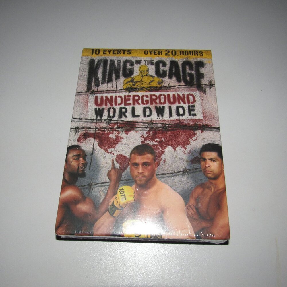MMA Action Worldwide – King of the Cage Underground 10-Event DVD Set! - SEALED!